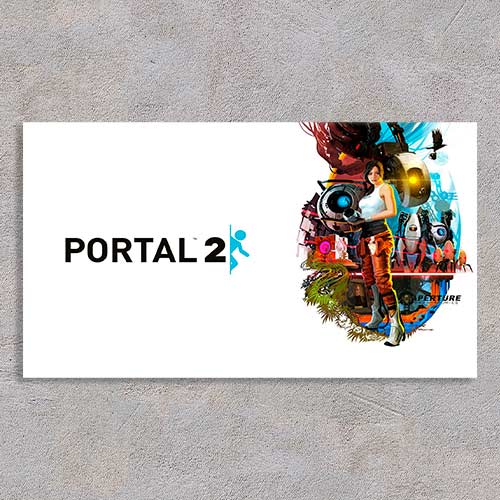 Quadro Decorativo - Portal 2